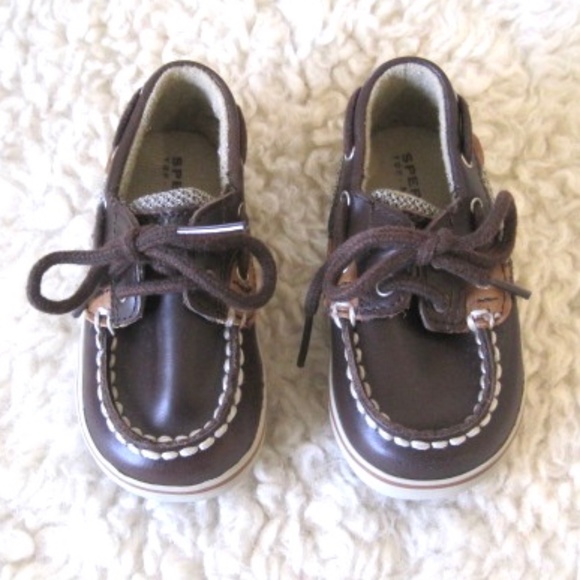 Sperry Bluefish Top-Sider Pre-walker Shoe  (4M) - Picture 2 of 10